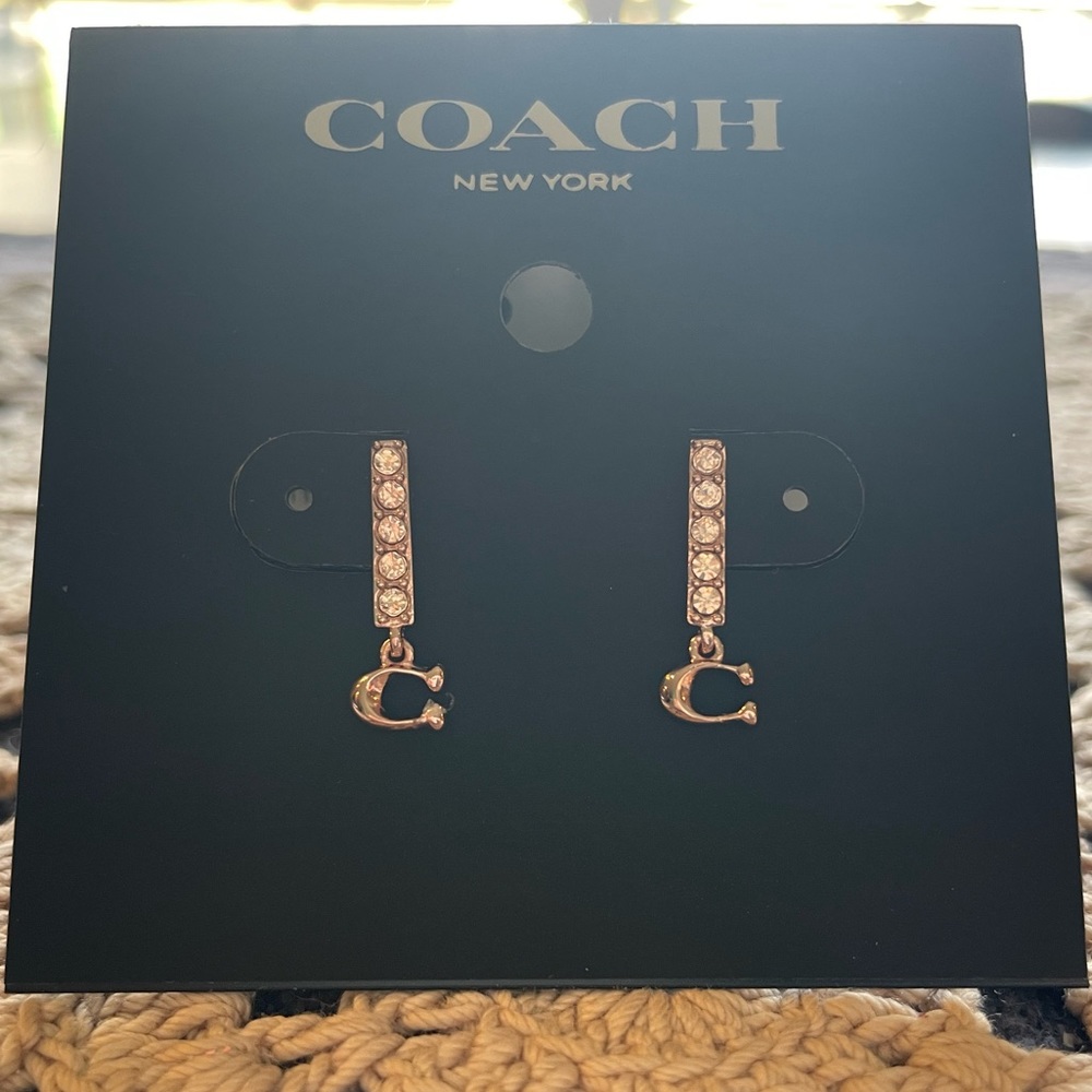 Coach earrings